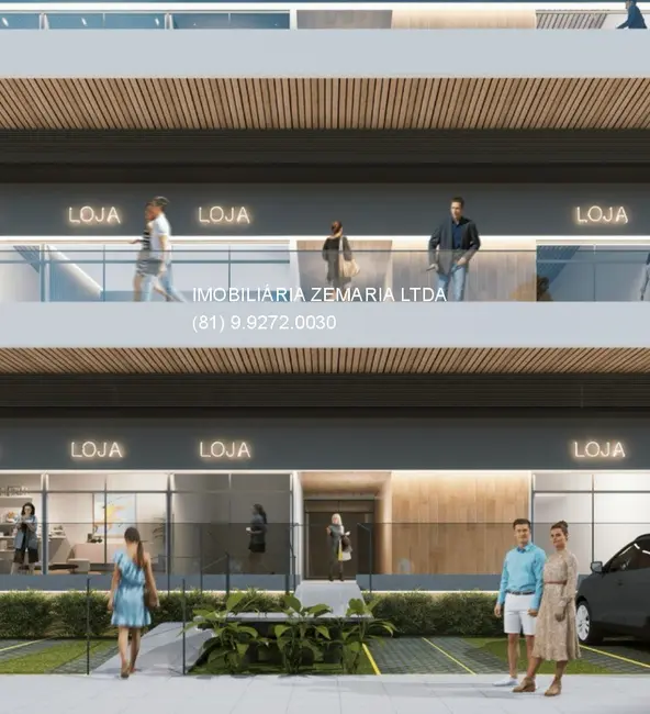 Foto 5 de Sala Comercial com 1 quarto para alugar, 29m2 em Manassu, Jaboatao Dos Guararapes - PE