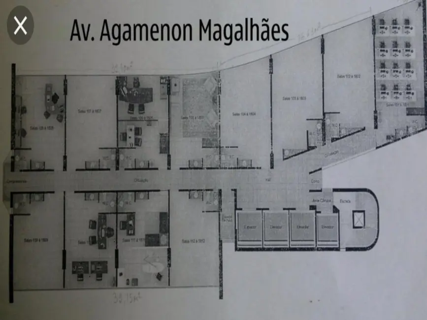 Foto 5 de Sala Comercial à venda e para alugar, 128m2 em Espinheiro, Recife - PE