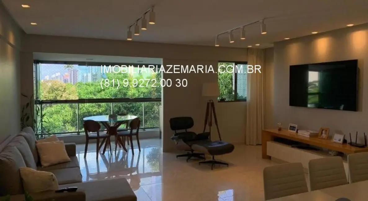 Foto 1 de Apartamento com 3 quartos à venda, 122m2 em Tamarineira, Recife - PE
