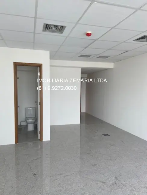 Foto 6 de Sala Comercial para alugar, 33m2 em Pina, Recife - PE