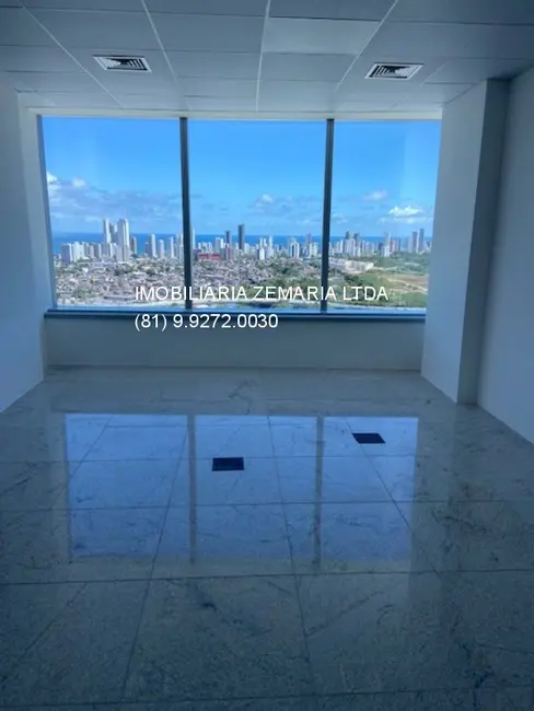 Foto 1 de Sala Comercial para alugar, 34m2 em Pina, Recife - PE