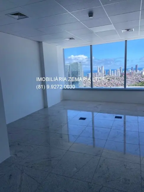 Foto 1 de Sala Comercial para alugar, 34m2 em Pina, Recife - PE