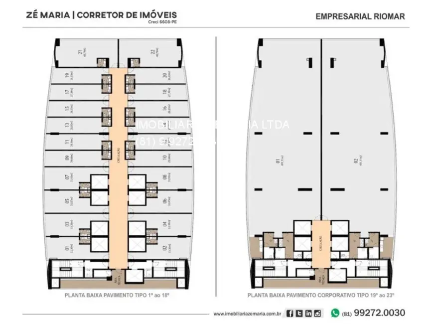 Foto 1 de Sala Comercial à venda e para alugar, 30m2 em Pina, Recife - PE