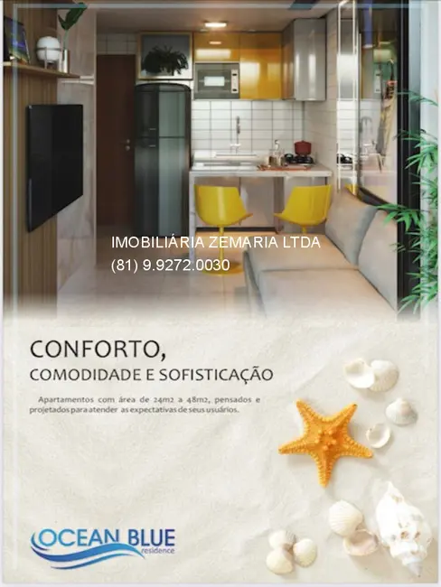 Apartamento com 1 quarto à venda, 24m2 em Centro, Ipojuca - PE - imagem 8 Foto 8 de Apartamento com 1 quarto à venda, 24m2 em Centro, Ipojuca - PE