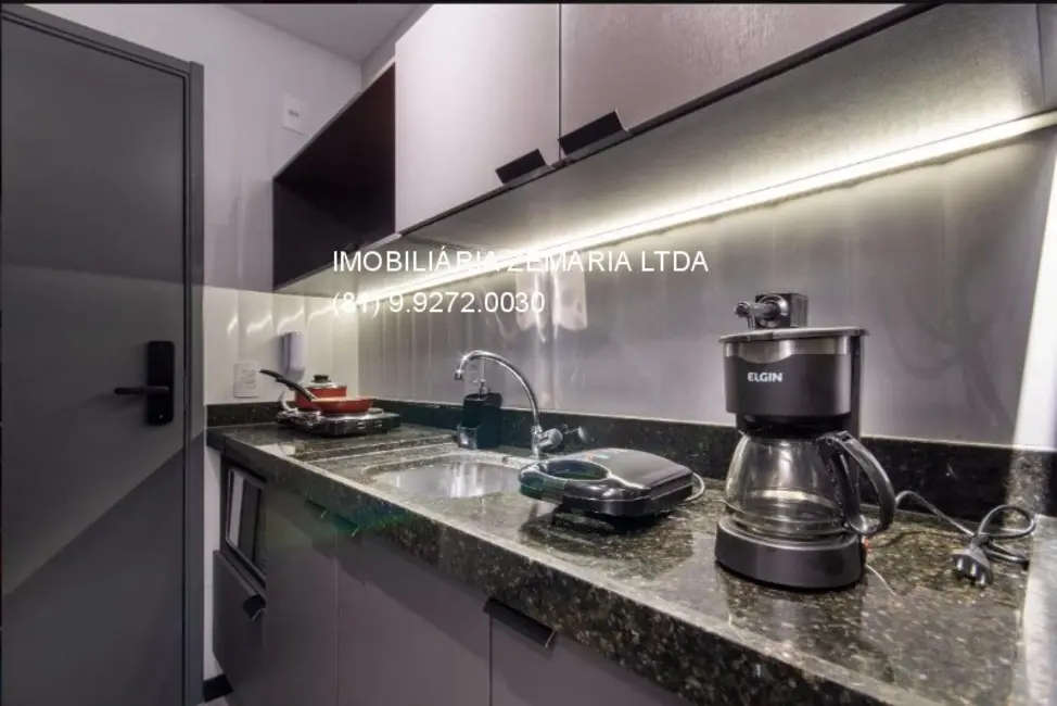 Foto 3 de Apartamento com 1 quarto à venda, 24m2 em Ilha do Leite, Recife - PE