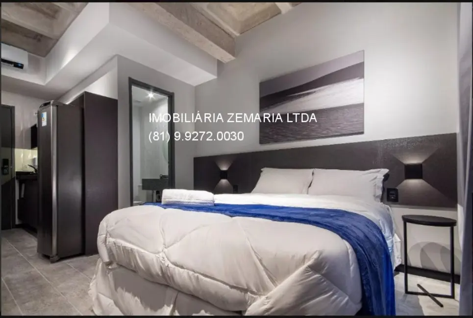 Foto 5 de Apartamento com 1 quarto à venda, 24m2 em Ilha do Leite, Recife - PE