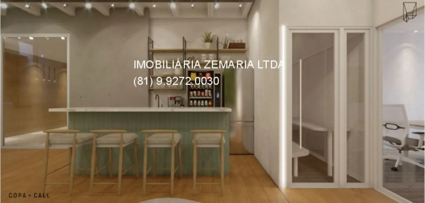 Foto 1 de Sala Comercial para alugar, 10m2 em Pina, Recife - PE