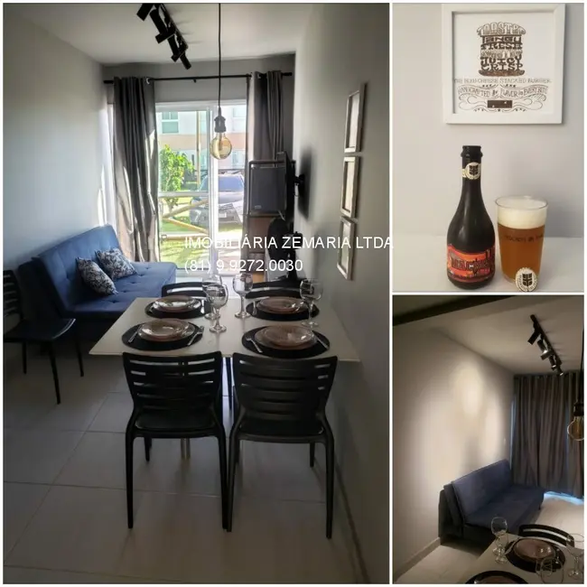 Apartamento com 1 quarto à venda, 45m2 em Nossa Senhora do O, Ipojuca - PE - imagem 3 Foto 3 de Apartamento com 1 quarto à venda, 45m2 em Nossa Senhora do O, Ipojuca - PE