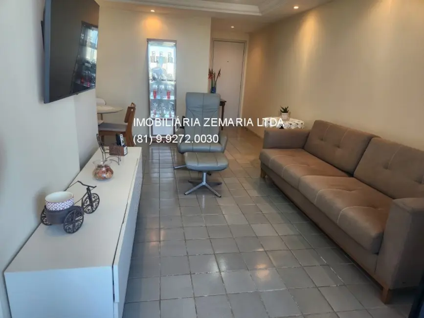 Foto 9 de Apartamento com 3 quartos à venda, 110m2 em Casa Forte, Recife - PE