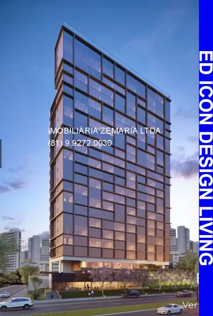 Foto 1 de Apartamento com 1 quarto à venda, 31m2 em Boa Viagem, Recife - PE