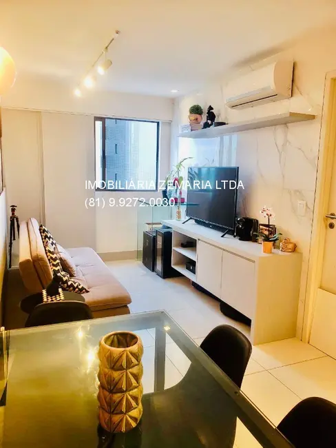 Foto 1 de Apartamento com 1 quarto à venda e para alugar, 34m2 em Ilha do Leite, Recife - PE