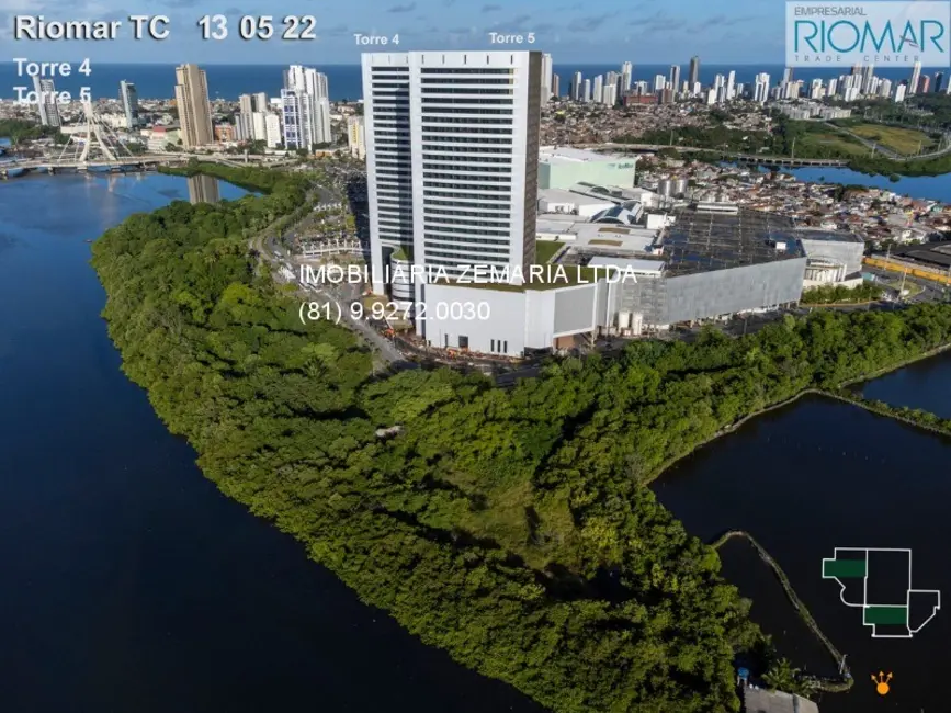 Foto 5 de Sala Comercial à venda e para alugar, 33m2 em Pina, Recife - PE