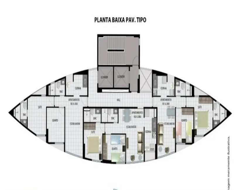 Foto 6 de Apartamento com 2 quartos à venda, 49m2 em Rosarinho, Recife - PE