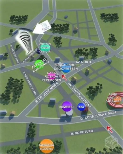 Foto 5 de Apartamento com 2 quartos à venda, 49m2 em Rosarinho, Recife - PE