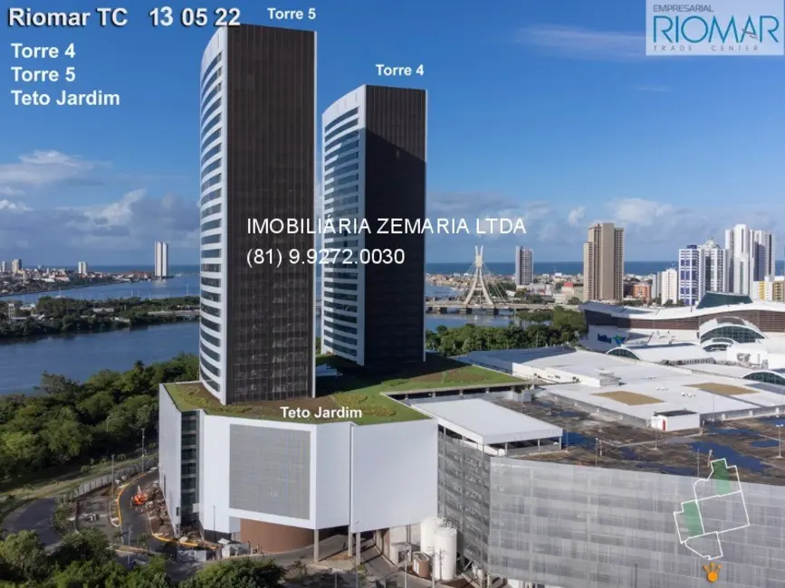 Foto 9 de Sala Comercial com 3 quartos à venda e para alugar, 401m2 em Pina, Recife - PE