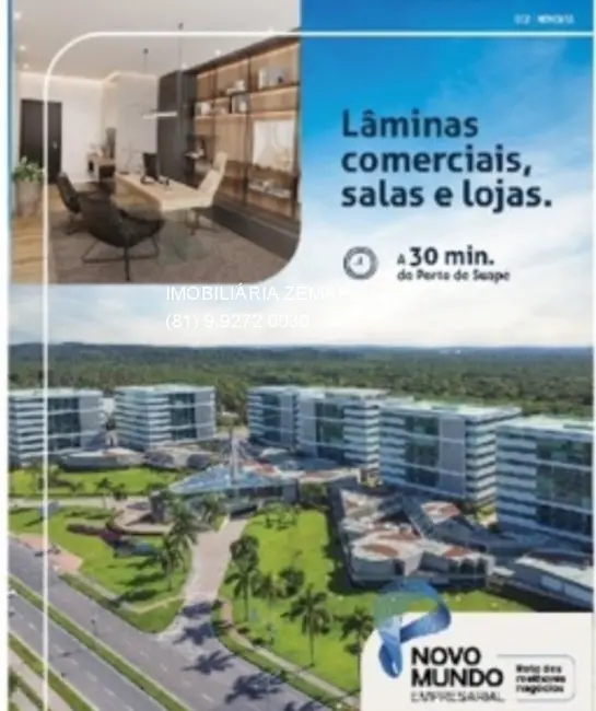 Foto 2 de Sala Comercial à venda, 33m2 em Paiva, Cabo De Santo Agostinho - PE