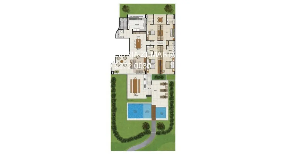 Apartamento com 4 quartos à venda e para alugar, 238m2 em Paiva, Cabo De Santo Agostinho - PE - imagem 6 Foto 6 de Apartamento com 4 quartos à venda e para alugar, 238m2 em Paiva, Cabo De Santo Agostinho - PE