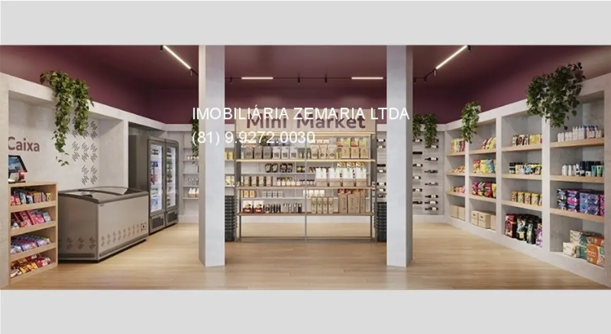 Apartamento com 2 quartos à venda e para alugar, 60m2 em Paiva, Cabo De Santo Agostinho - PE - imagem 3 Foto 3 de Apartamento com 2 quartos à venda e para alugar, 60m2 em Paiva, Cabo De Santo Agostinho - PE