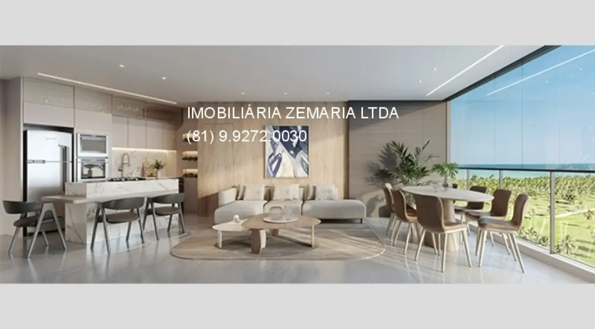 Apartamento com 3 quartos à venda e para alugar, 78m2 em Paiva, Cabo De Santo Agostinho - PE - imagem 4 Foto 4 de Apartamento com 3 quartos à venda e para alugar, 78m2 em Paiva, Cabo De Santo Agostinho - PE