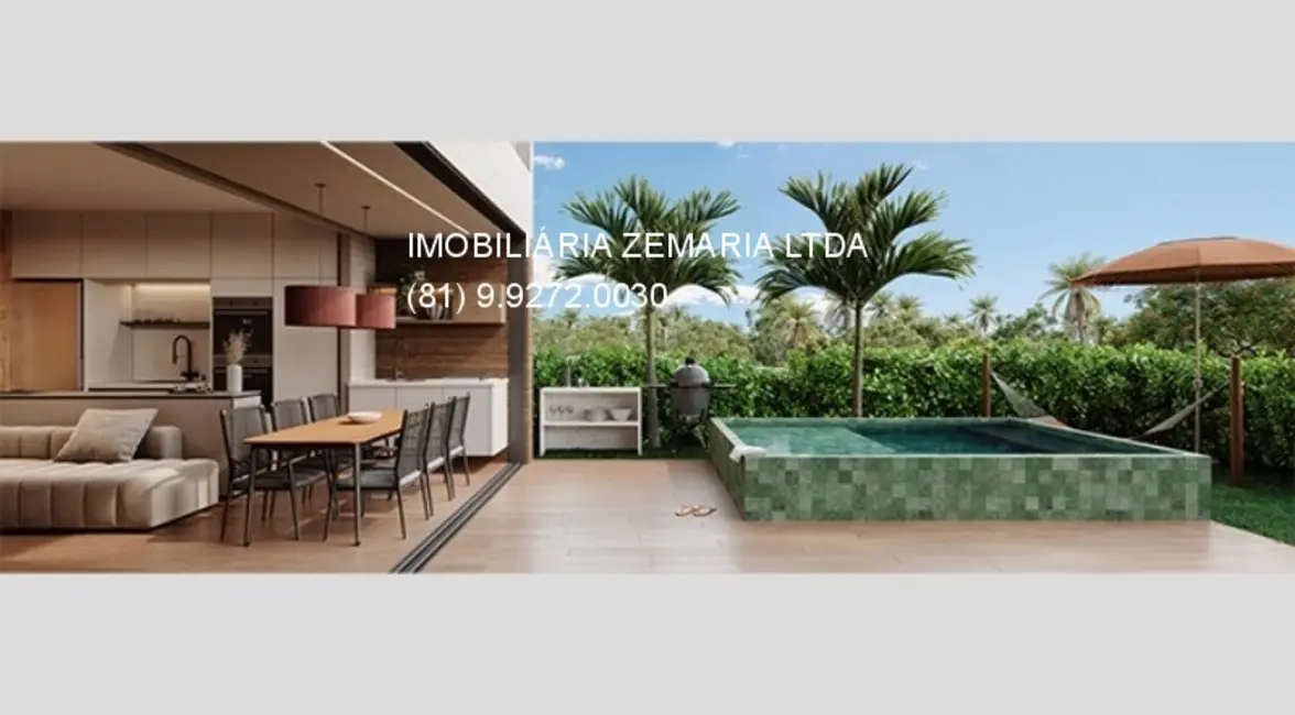 Apartamento com 3 quartos à venda e para alugar, 78m2 em Paiva, Cabo De Santo Agostinho - PE - imagem 3 Foto 3 de Apartamento com 3 quartos à venda e para alugar, 78m2 em Paiva, Cabo De Santo Agostinho - PE