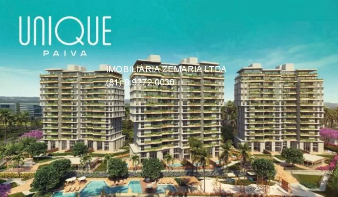 Foto 1 de Apartamento com 4 quartos à venda e para alugar, 124m2 em Paiva, Cabo De Santo Agostinho - PE