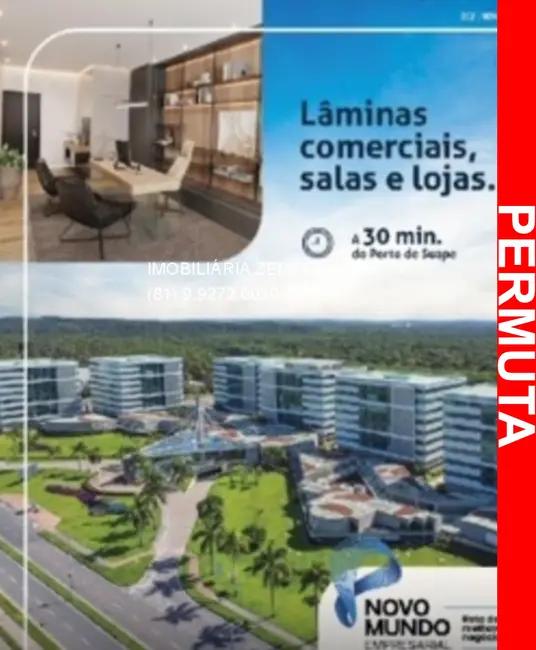 Foto 1 de Sala Comercial à venda e para alugar, 99m2 em Paiva, Cabo De Santo Agostinho - PE