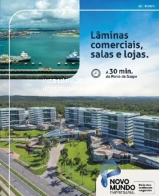 Foto 1 de Sala Comercial à venda e para alugar, 33m2 em Paiva, Cabo De Santo Agostinho - PE