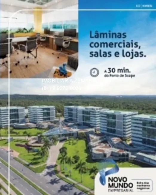 Foto 2 de Sala Comercial à venda e para alugar, 33m2 em Paiva, Cabo De Santo Agostinho - PE
