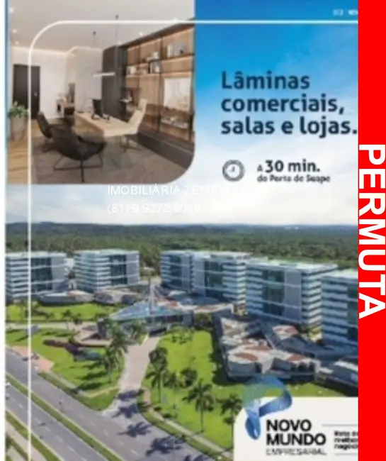 Foto 1 de Sala Comercial à venda e para alugar, 33m2 em Paiva, Cabo De Santo Agostinho - PE