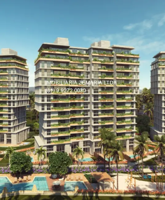 Foto 1 de Apartamento com 3 quartos à venda, 101m2 em Paiva, Cabo De Santo Agostinho - PE