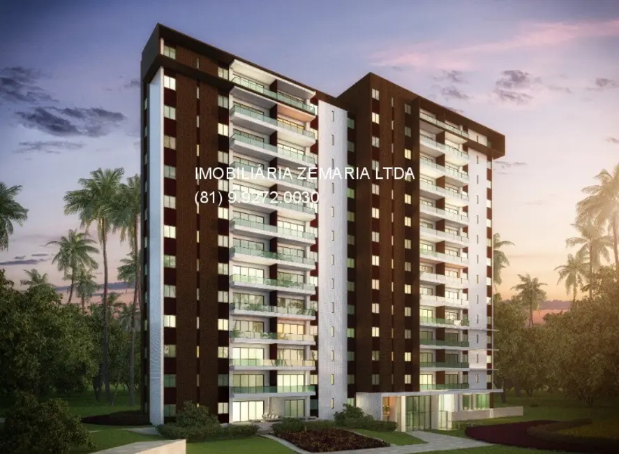 Foto 1 de Apartamento com 3 quartos à venda, 97m2 em Paiva, Cabo De Santo Agostinho - PE