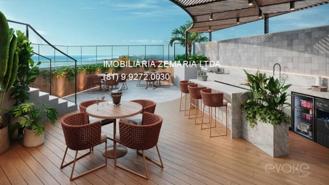 Foto 1 de Apartamento com 2 quartos à venda, 59m2 em Paiva, Cabo De Santo Agostinho - PE