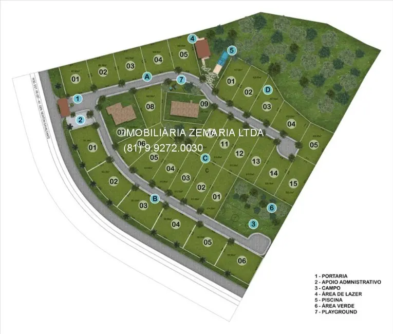 Foto 9 de Terreno / Lote à venda, 801m2 em São Pedro, Camaragibe - PE