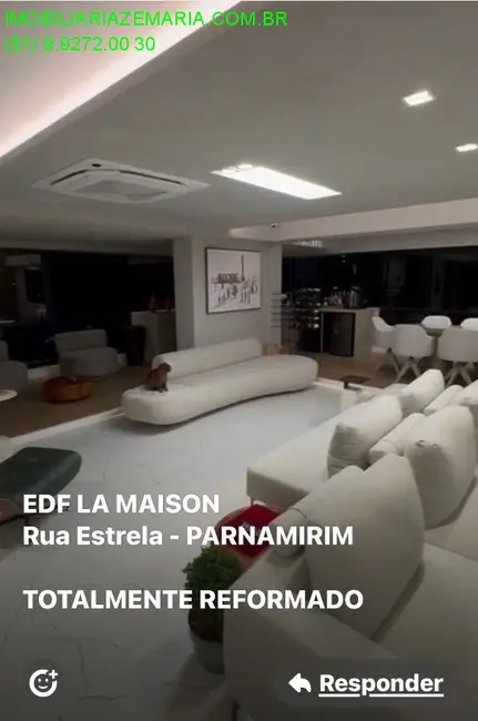 Foto 3 de Apartamento com 4 quartos à venda, 300m2 em Parnamirim, Recife - PE