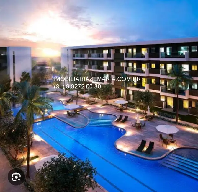 Foto 3 de Apartamento com 1 quarto à venda, 38m2 em Ipojuca - PE