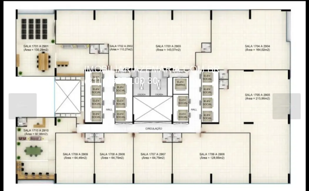 Foto 5 de Sala Comercial à venda e para alugar, 128m2 em Boa Viagem, Recife - PE