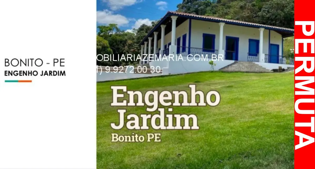 Foto 1 de Chácara com 6 quartos à venda, 700000m2 em Bonito - PE