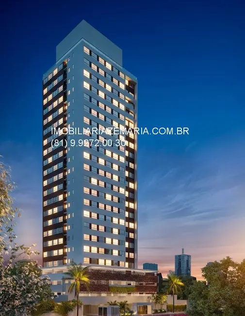 Foto 1 de Apartamento com 1 quarto à venda e para alugar, 35m2 em Boa Vista, Recife - PE