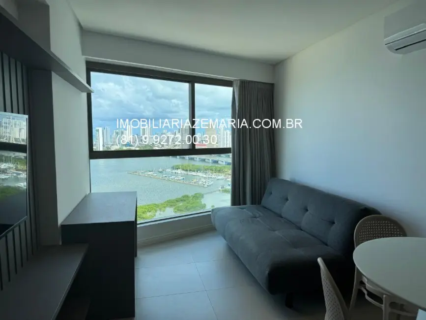 Foto 2 de Apartamento com 1 quarto para alugar, 38m2 em São José, Recife - PE