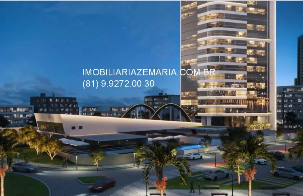 Foto 1 de Apartamento com 1 quarto à venda e para alugar, 48m2 em Pina, Recife - PE