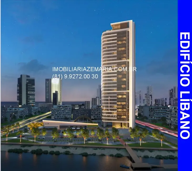 Foto 1 de Apartamento com 1 quarto à venda, 40m2 em Pina, Recife - PE