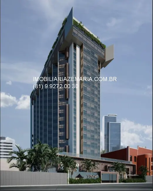 Foto 1 de Apartamento com 1 quarto à venda, 75m2 em Pina, Recife - PE