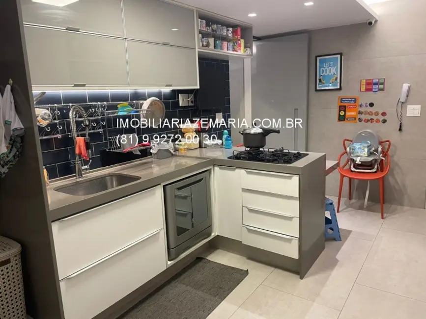 Foto 3 de Apartamento com 3 quartos à venda, 158m2 em Monteiro, Recife - PE