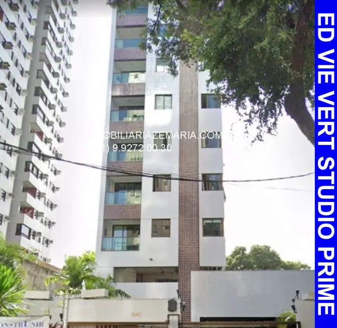 Foto 1 de Apartamento com 1 quarto à venda, 34m2 em Espinheiro, Recife - PE