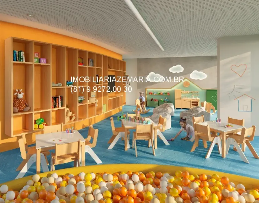 Foto 3 de Apartamento com 3 quartos à venda, 70m2 em Caxangá, Recife - PE