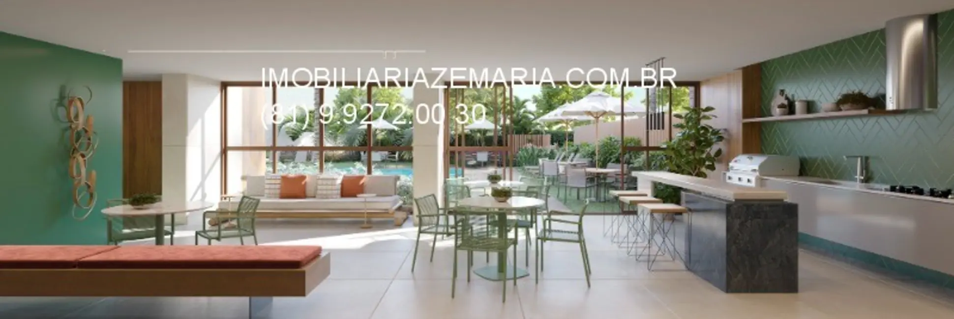 Foto 5 de Apartamento com 3 quartos à venda, 70m2 em Caxangá, Recife - PE