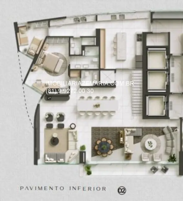 Foto 2 de Apartamento com 4 quartos à venda, 335m2 em São José, Recife - PE