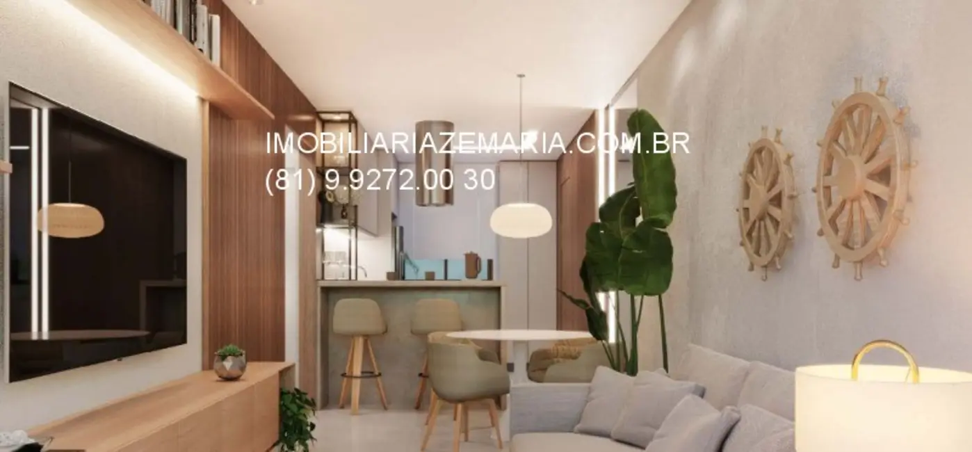 Apartamento com 2 quartos à venda, 63m2 em Ipojuca - PE - imagem 3 Foto 3 de Apartamento com 2 quartos à venda, 63m2 em Ipojuca - PE