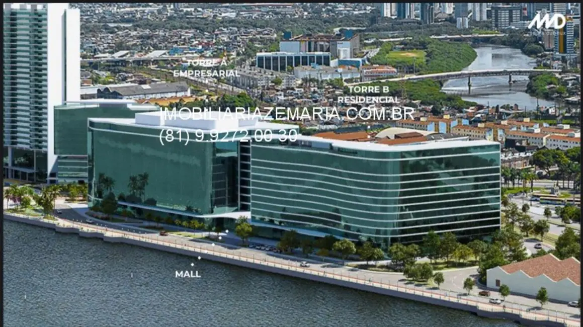 Foto 1 de Apartamento com 1 quarto à venda, 28m2 em São José, Recife - PE