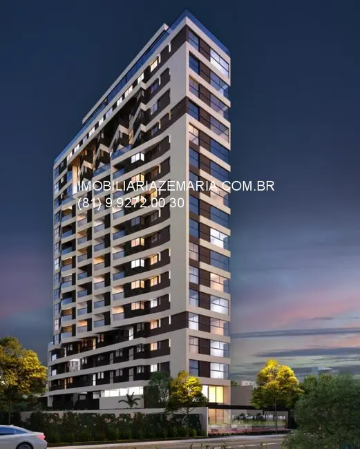 Foto 1 de Apartamento com 2 quartos à venda, 62m2 em Espinheiro, Recife - PE